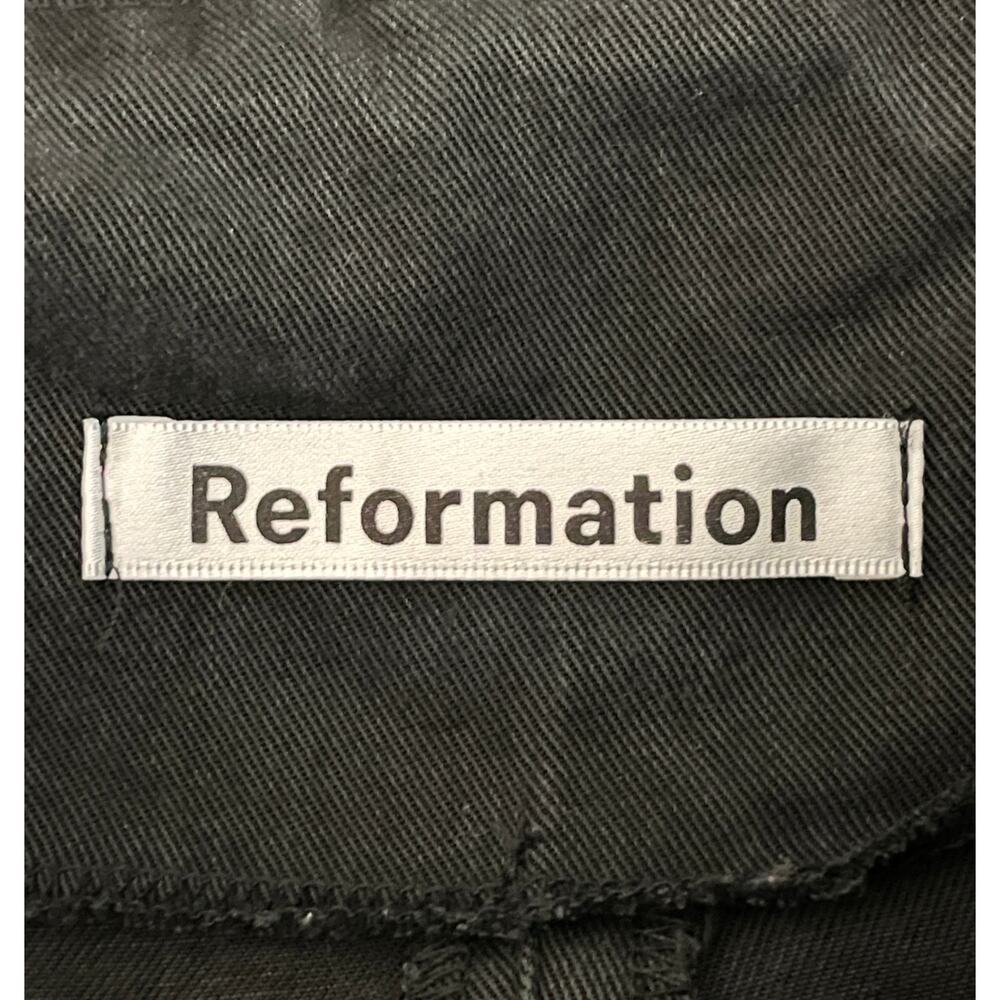 Reformation Avalon Ankle Tie Paperboy High Waisted Trouser Pants 2P *No Belt - Picture 12 of 14